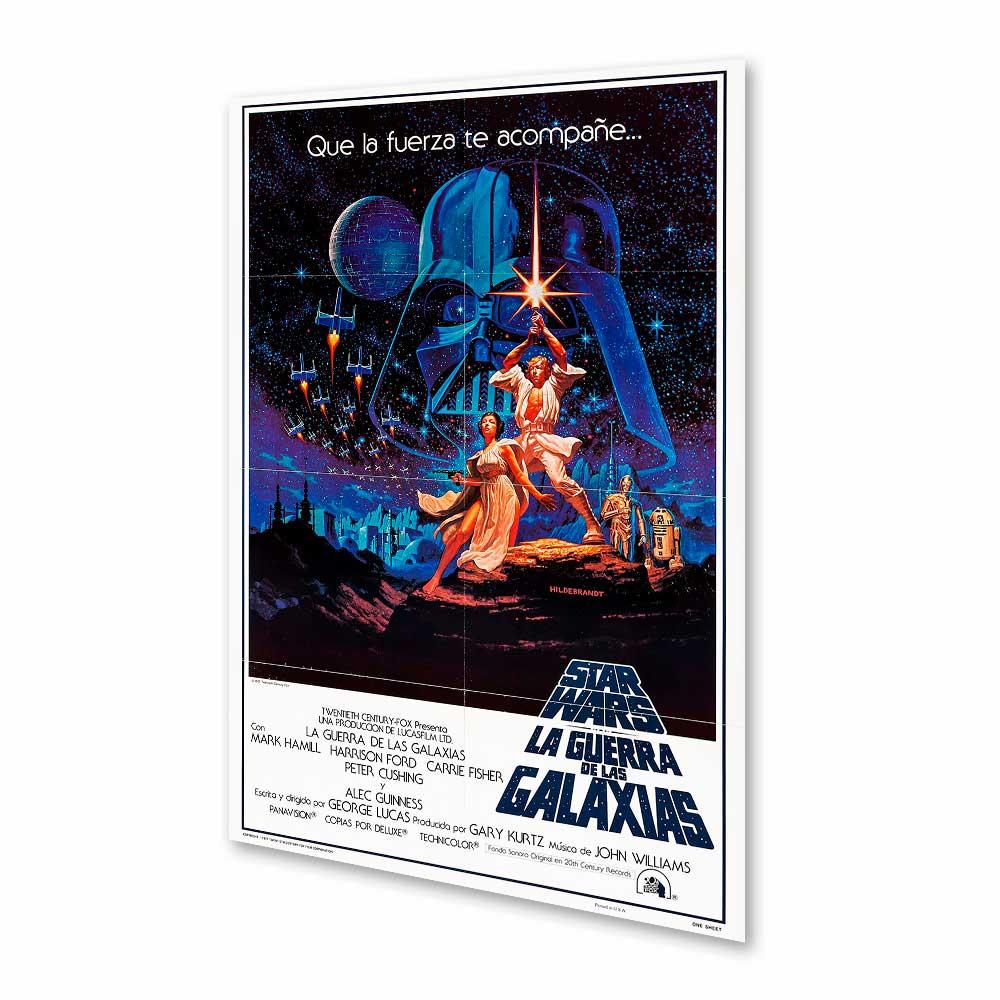 Póster - Star Wars - Episode IV - A New Hope Spanish 1977 2