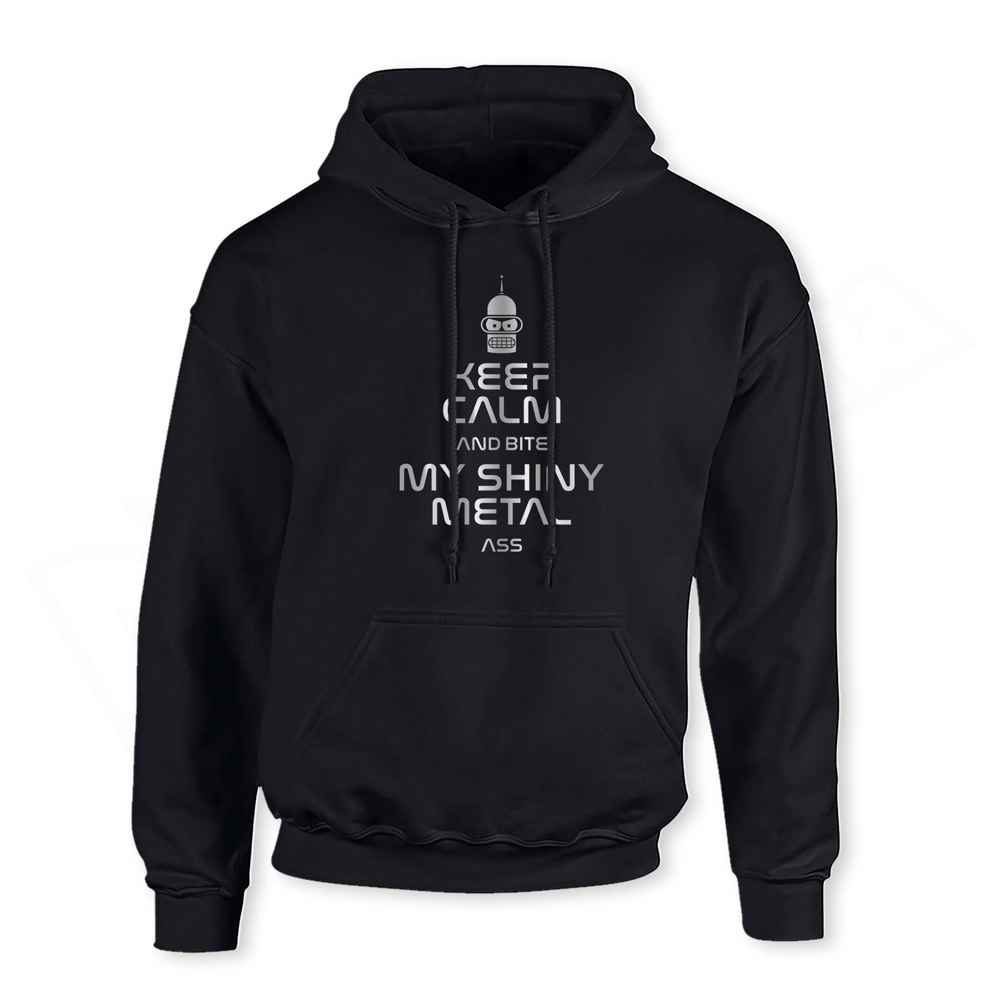 Buzo Futurama - Bender - Keep Calm and Bite My Shiny Metal Ass
