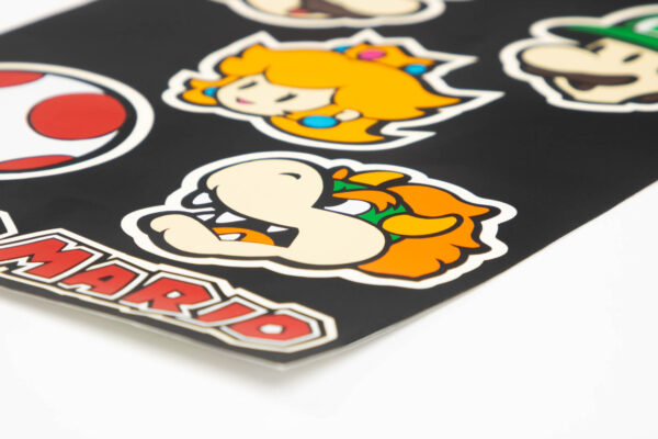 Stickers Super Paper Mario 01 - Imagen 4