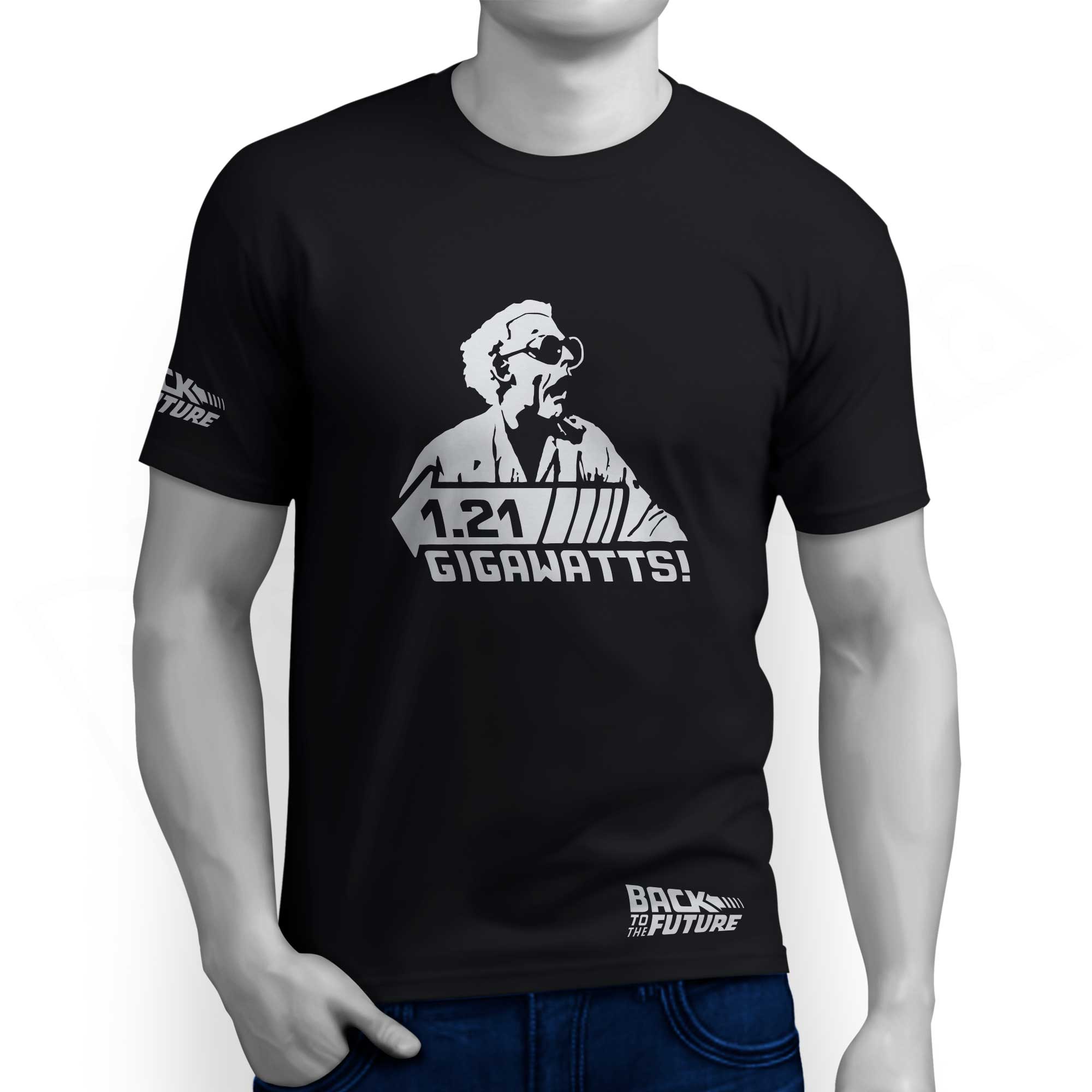 Camiseta Back to the Future - 1.21 Gigawatts Volver al Futuro