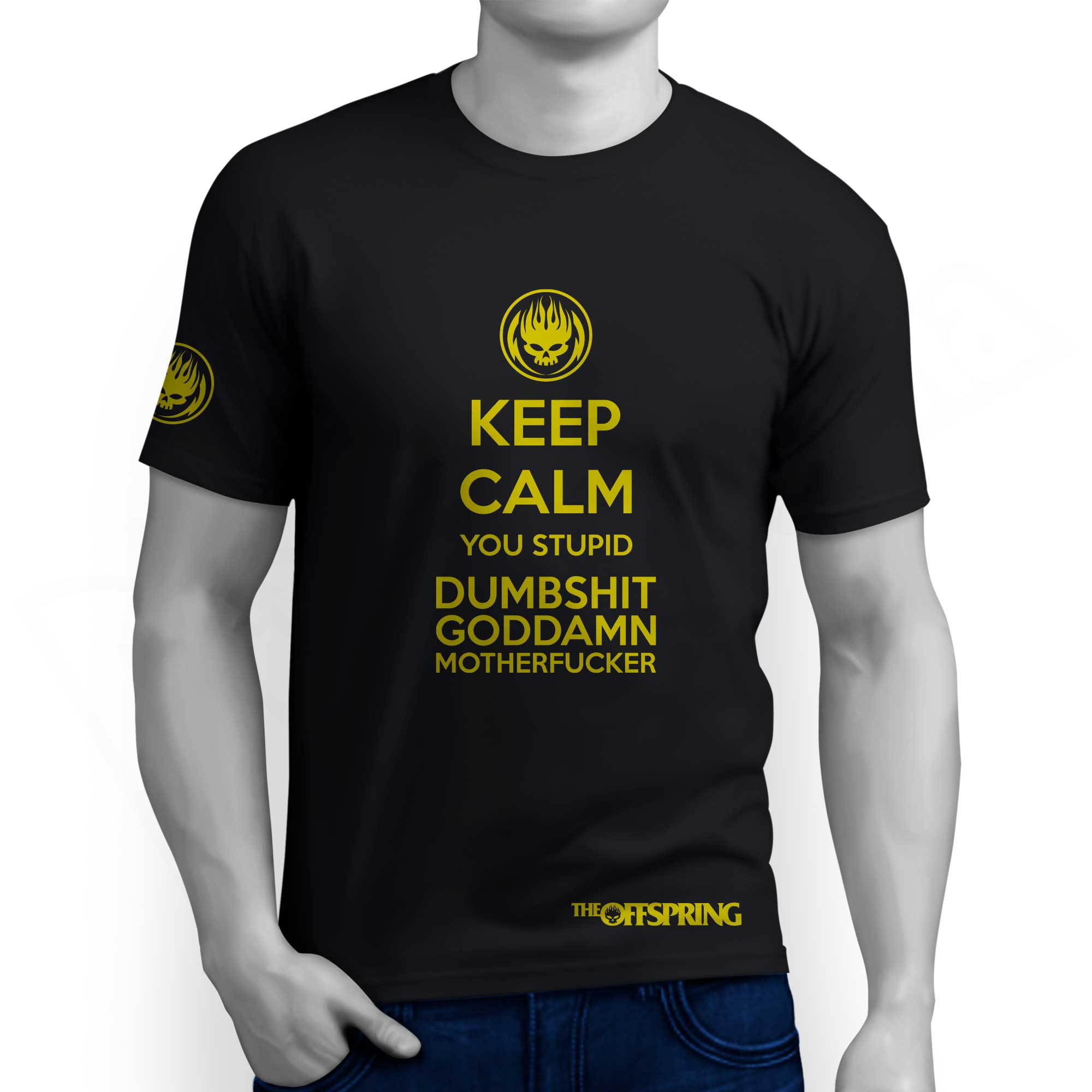 Camiseta The Offspring - Keep Calm - You Stupid