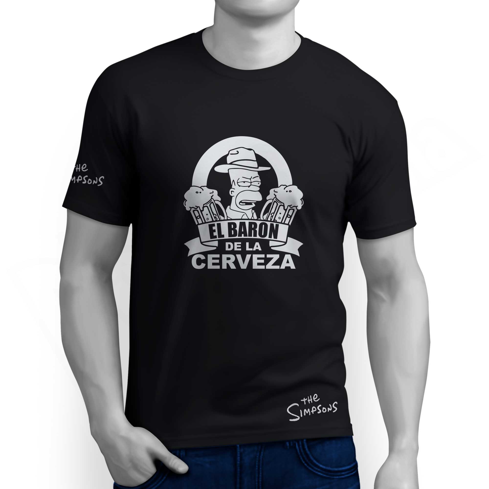 Camiseta Los Simpson - Homero - 01 El Barón de la Cerveza