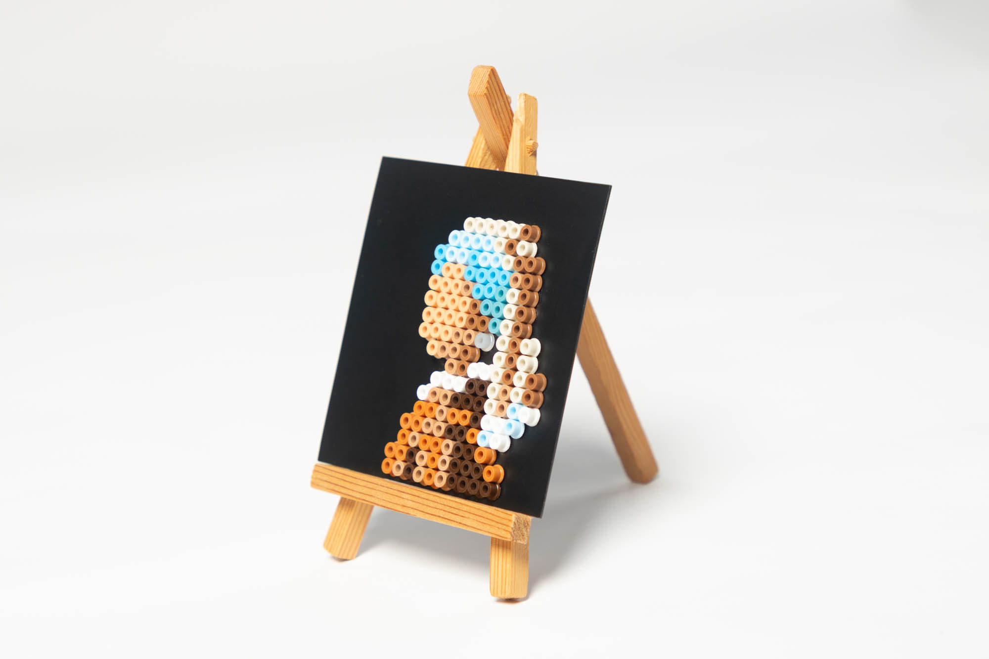 Cuadro Pixel Art - La Joven de La Perla - Johannes Vermeer - Imagen 3