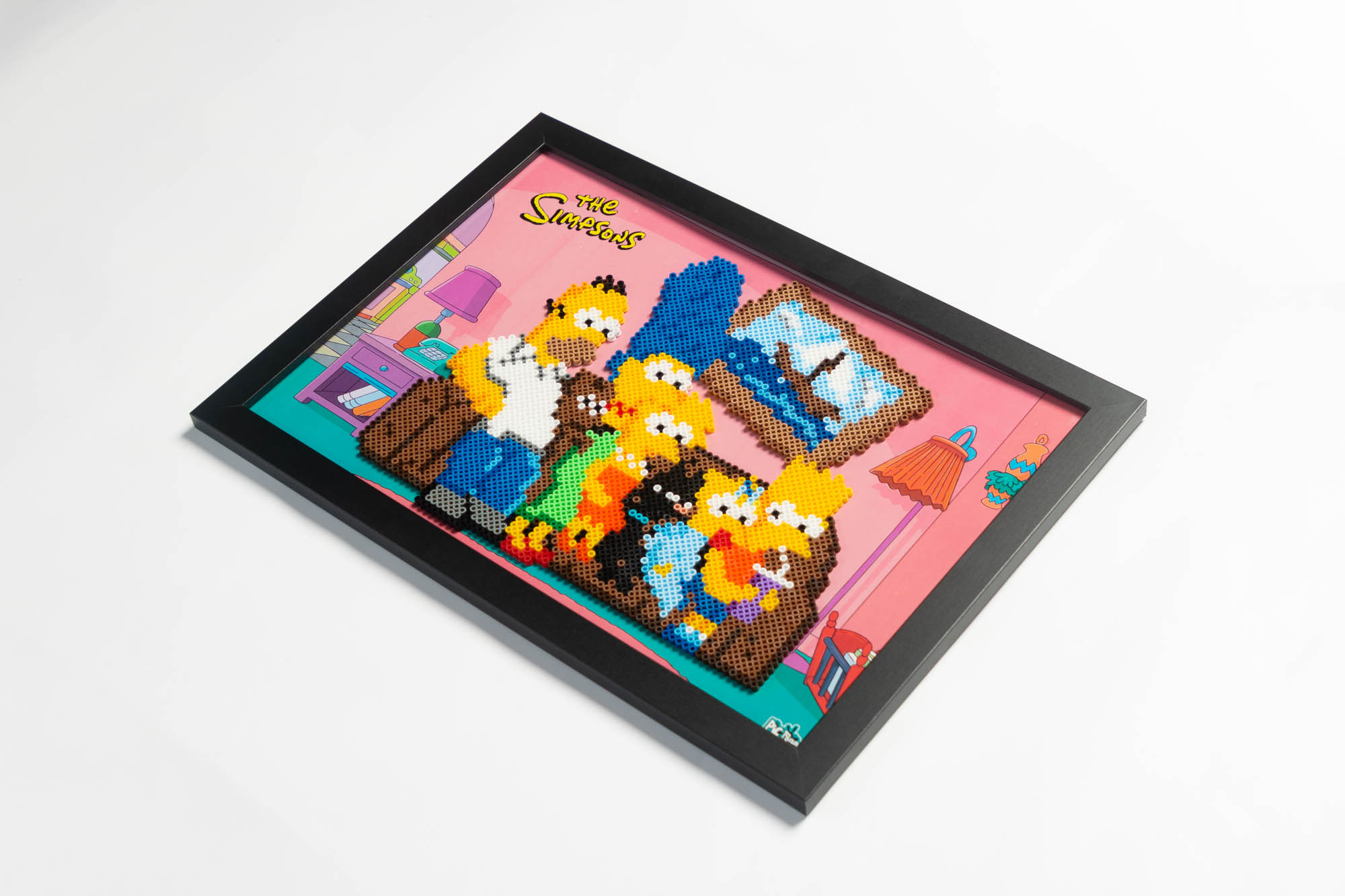 Cuadro Pixel Art - Los Simpsons - 01 - Imagen 2