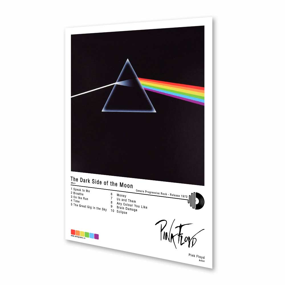 Póster - Pink Floyd - The Dark Side of the Moon - 1973