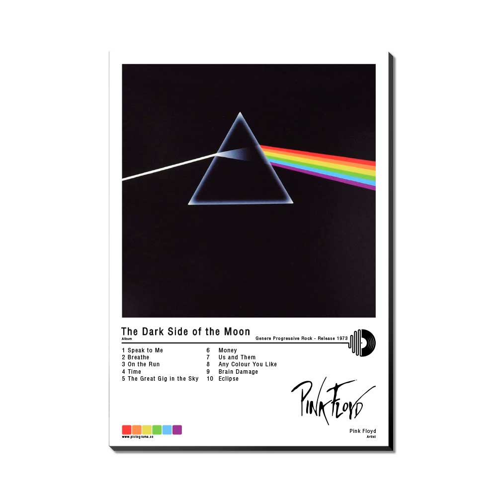 Póster - Pink Floyd - The Dark Side of the Moon - 1973 - Imagen 3
