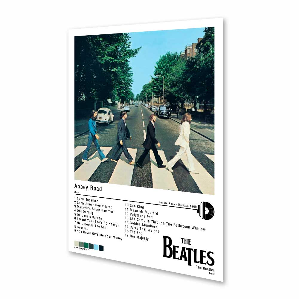 Póster - The Beatles - Abbey Road - 1969