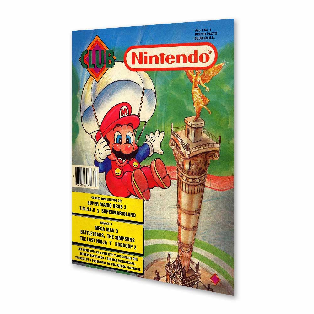 Póster - Club Nintendo Año 01 Nº 01
