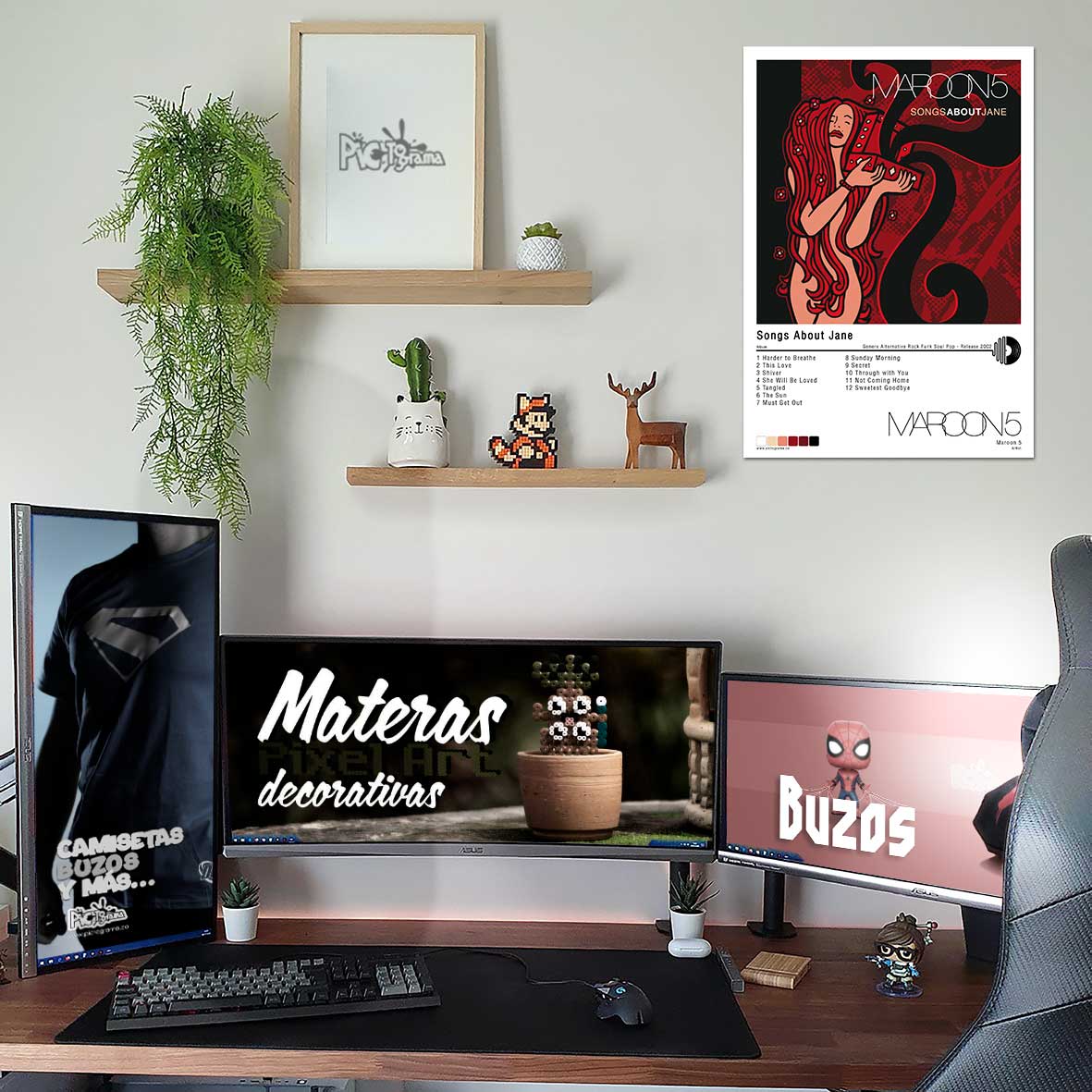 Póster - Maroon 5 - Songs About Jane - 2002 - Imagen 4