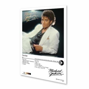 Póster - Michael Jackson - Thriller - 1982