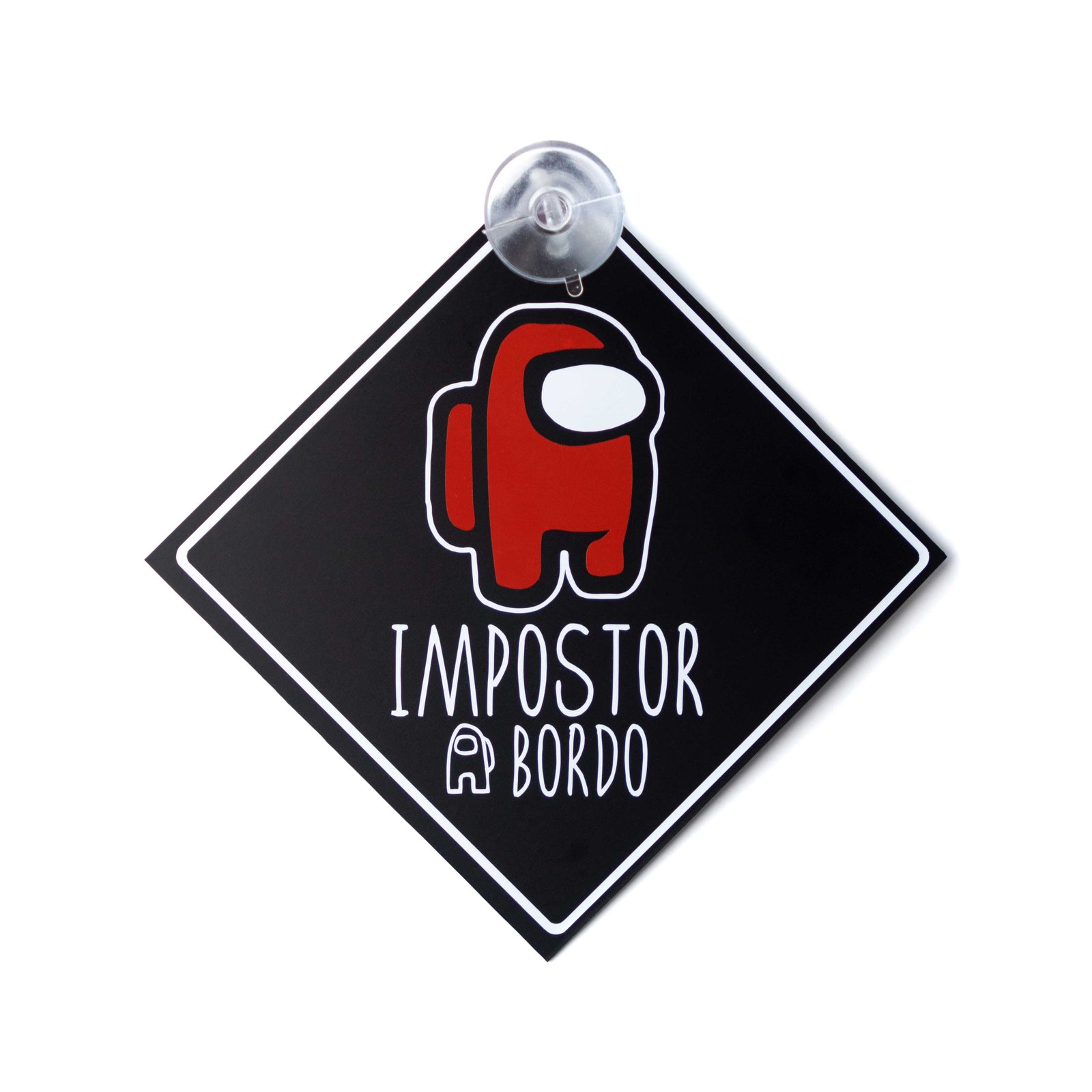 Señal Decorativa - Among Us - A Bordo