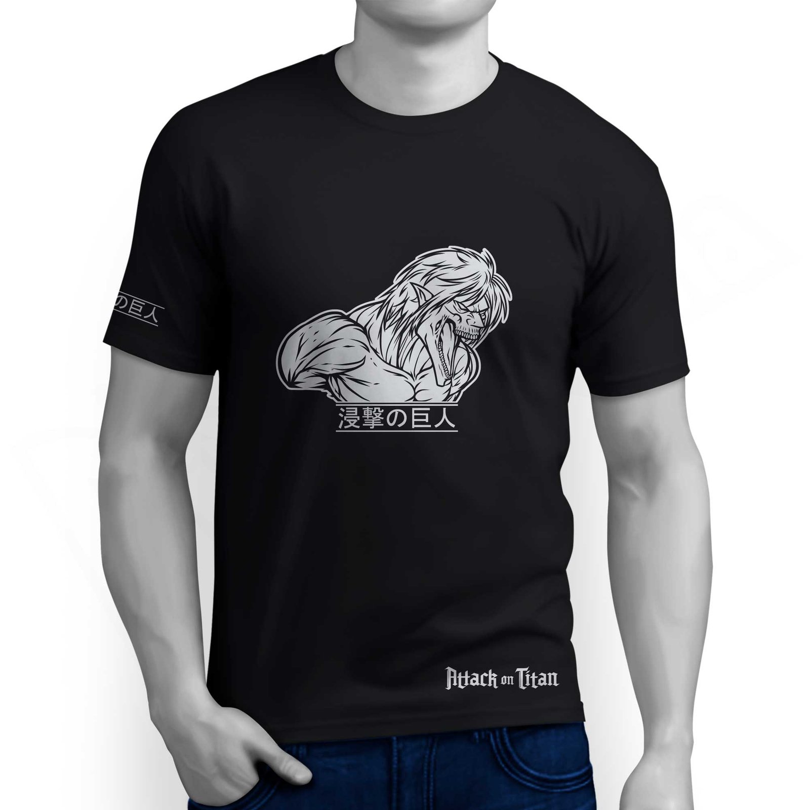 Camiseta - Attack On Titan - Eren Titan - 01 Shingeki no Kyojin