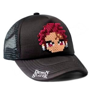 Gorra Demon Slayer - Kimetsu no Yaiba - Tanjiro - Pixel Art 01