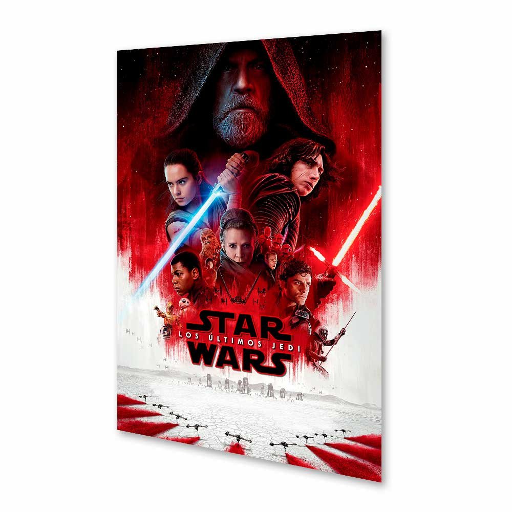 Póster - Star Wars - Episode VIII - The Last Jedi 2017 Spanish