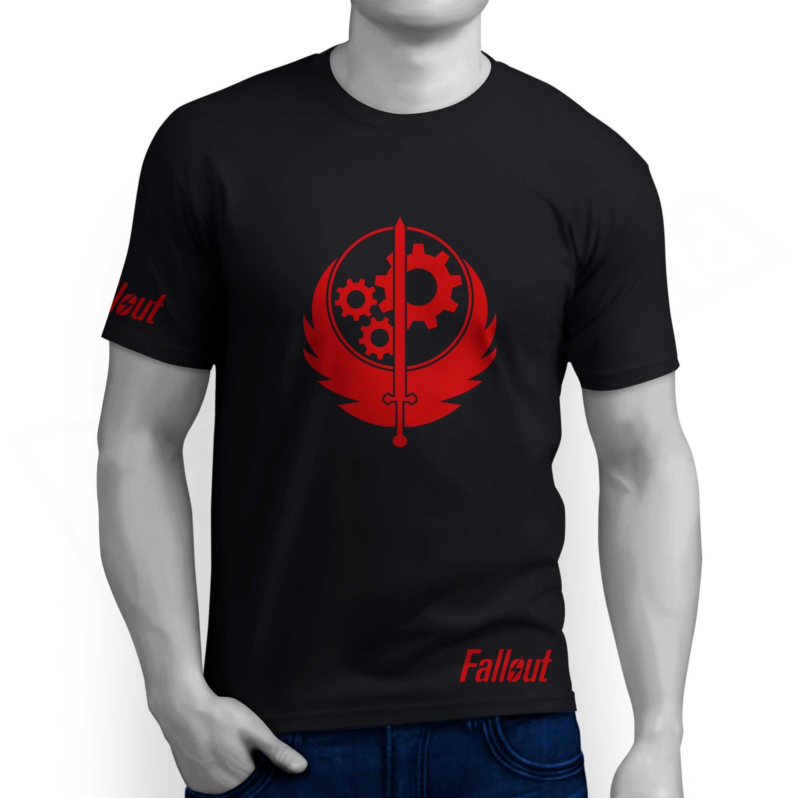 Camiseta Fallout - Brotherhood Of Steel