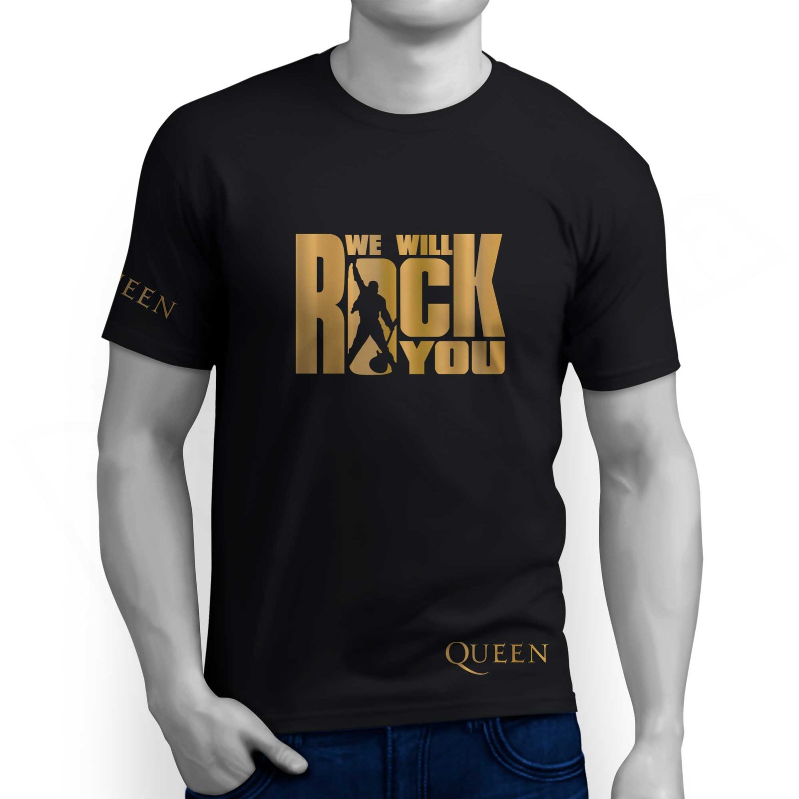 Camiseta Queen - We Will Rock You