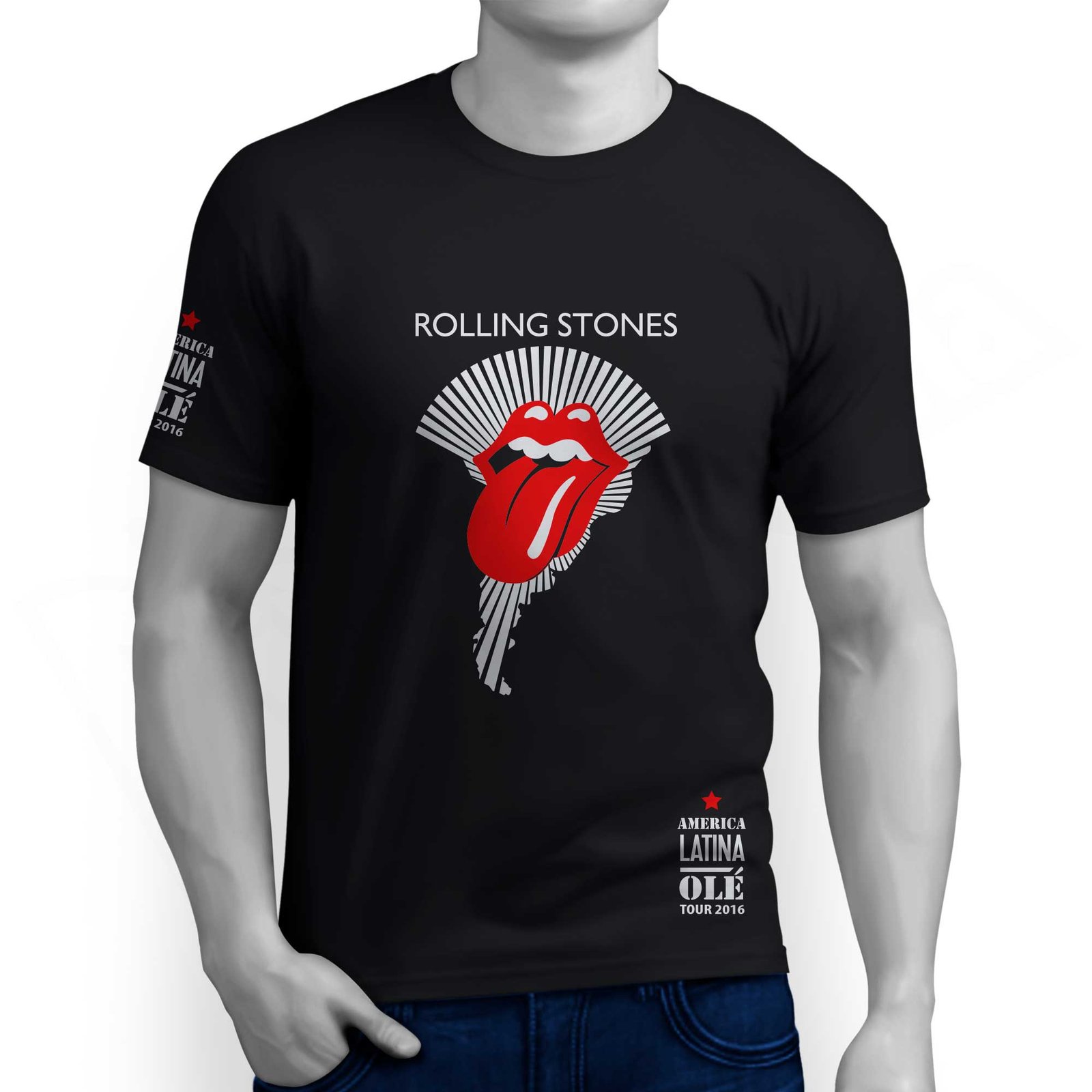 Camiseta The Rolling Stones - Óle