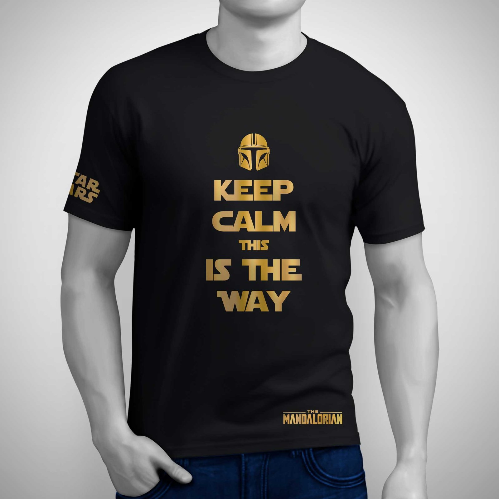 Camiseta The Mandalorian - Keep Calm This Is The Way Star Wars - Imagen 4