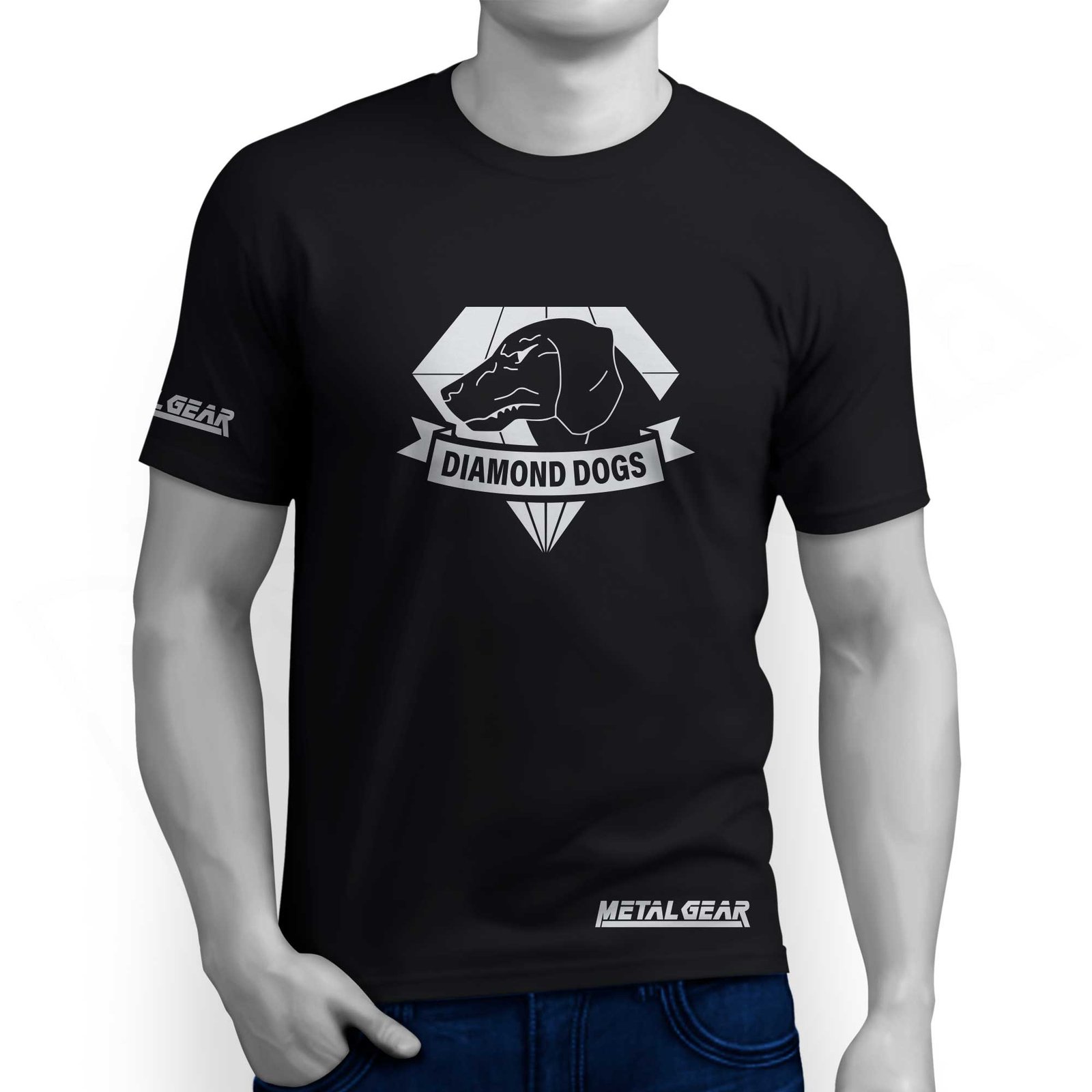 Camiseta Metal Gear - Diamond Dogs - 01