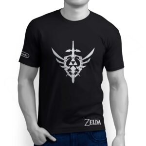 Camiseta The Legend of Zelda - Shield Triforce - 01