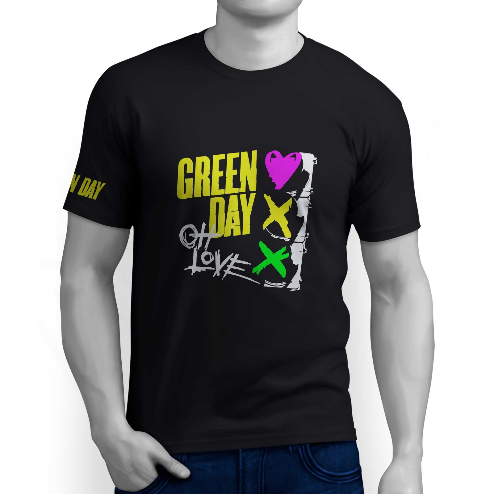Camiseta Green Day - Oh Love