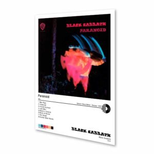Póster - Black Sabbath- Paranoid - 1970