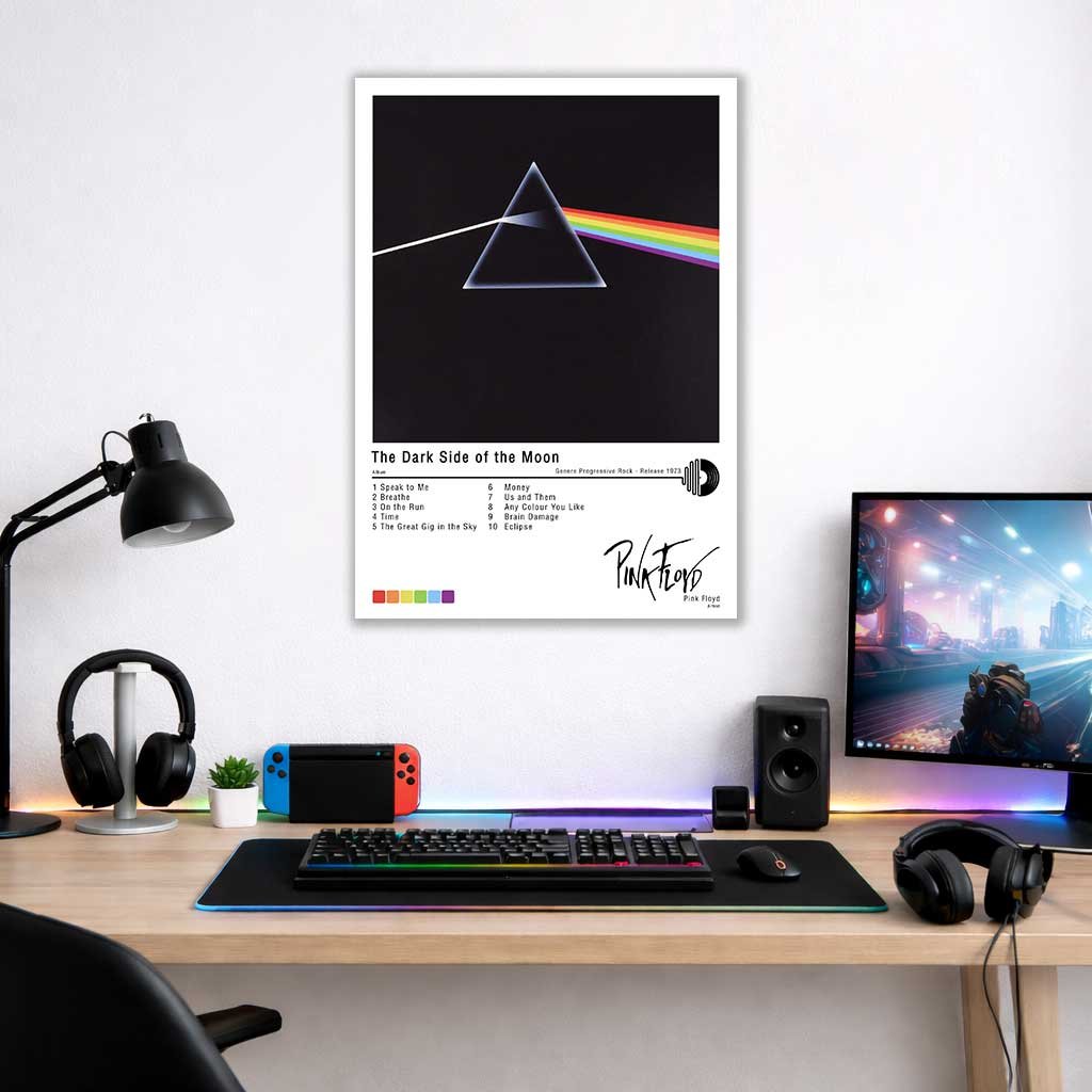Póster - Pink Floyd - The Dark Side of the Moon - 1973 - Imagen 4