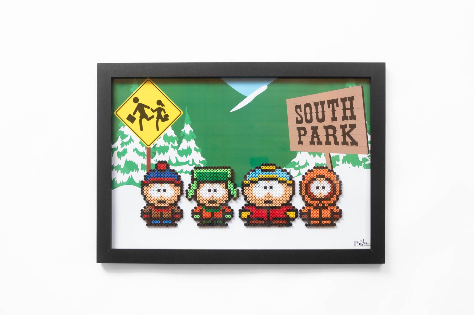 Cuadro Pixel Art - South Park - 01