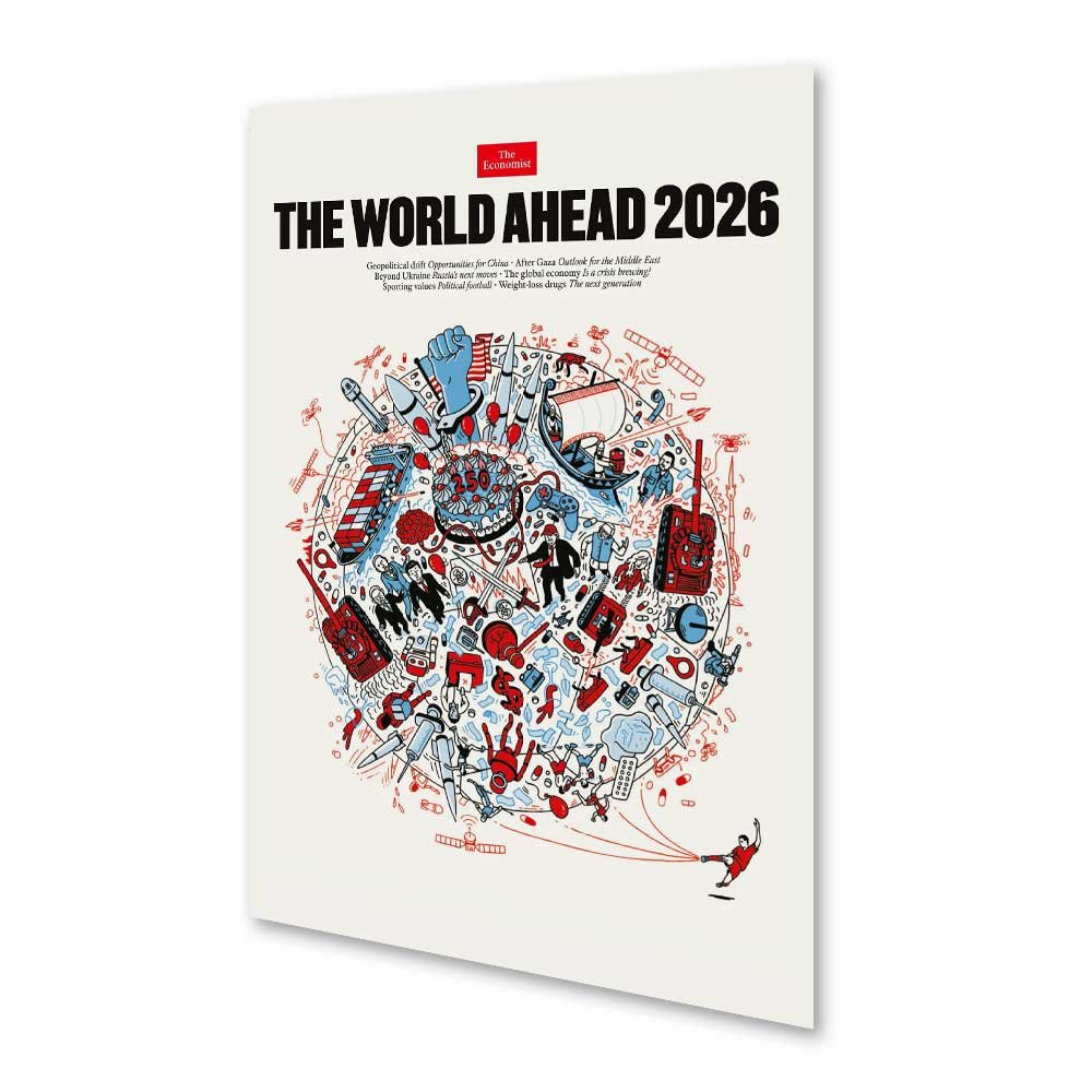 Póster - The Economist - The World Ahead 2026