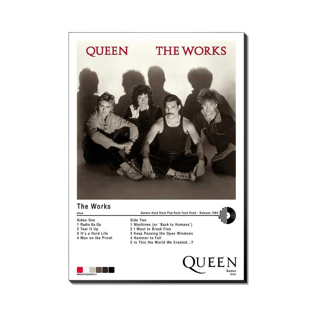Póster - Queen - The Works - 1984 - Imagen 3