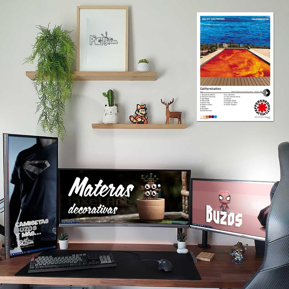 Póster - Red Hot Chili Peppers - Californication - 1999 - Imagen 4