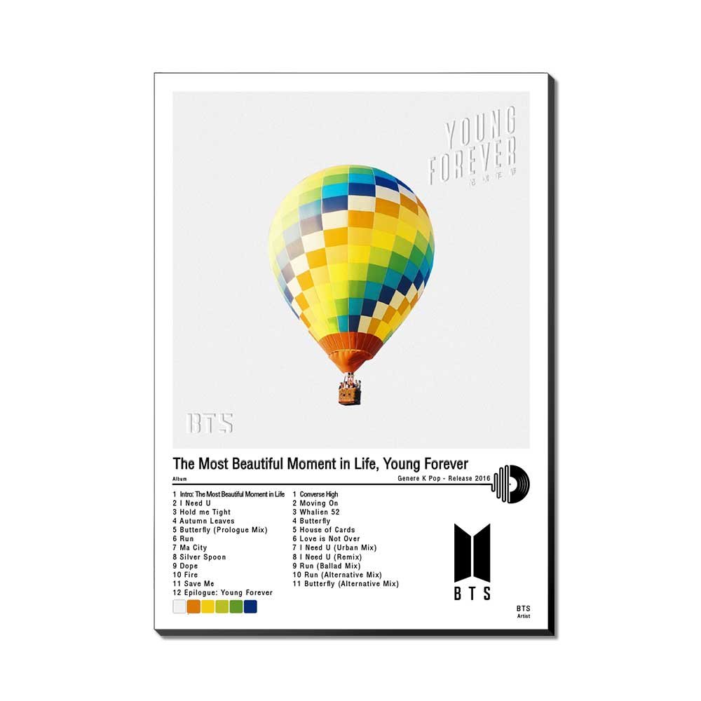Póster - BTS - The Most Beautiful Moment in Life, Young Forever - 2016 - Imagen 3