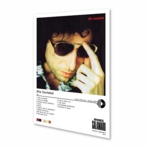 Póster - Andres Calamaro - Alta Suciedad - 1997