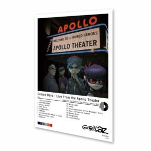 Póster - Gorillaz - Demon Days - Live From the Apollo Theater - 2025