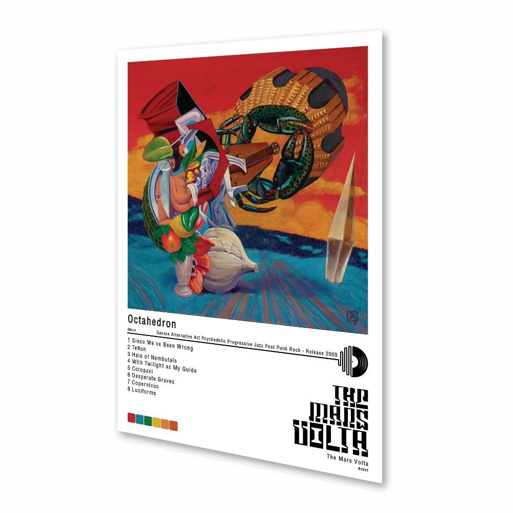 Póster - The Mars Volta - Octahedron - 2009