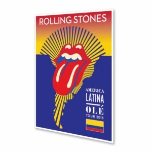 Póster - The Rolling Stones - Olé Olé Olé - A Trip Across Latin America - Co - 02
