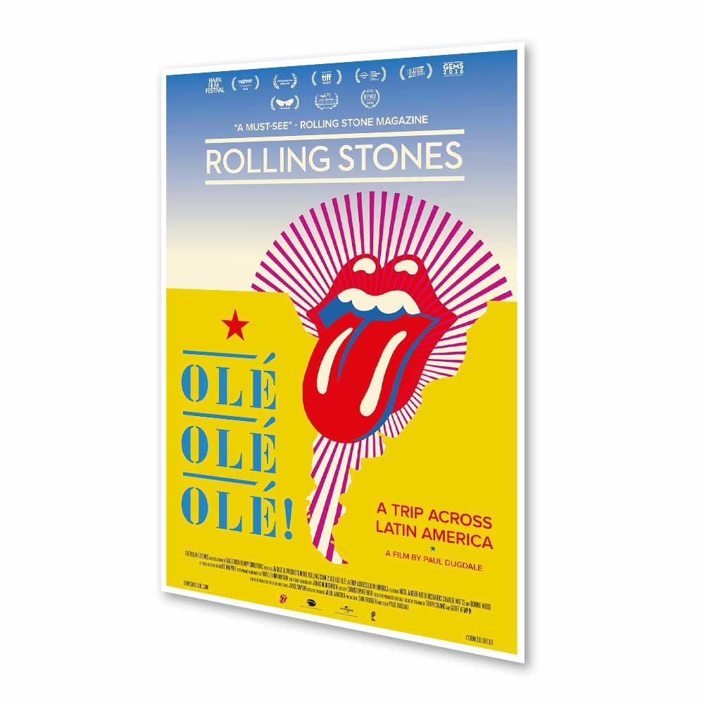 Póster - The Rolling Stones - Olé Olé Olé - A Trip Across Latin America
