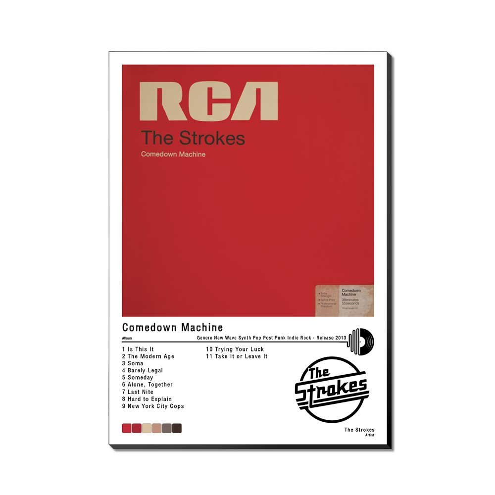 Póster - The Strokes - Comedown Machine - 2013 - Imagen 3