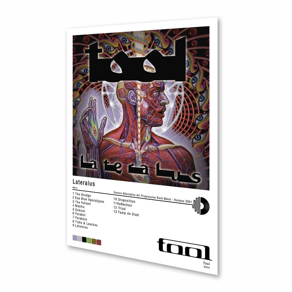 Póster - Tool - Lateralus - 2001