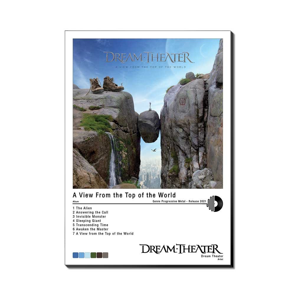 Póster - Dream Theater - A View From the Top of the World - 2021 - Imagen 3