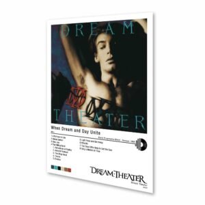 Póster - Dream Theater - When Dream and Day Unite - 1989