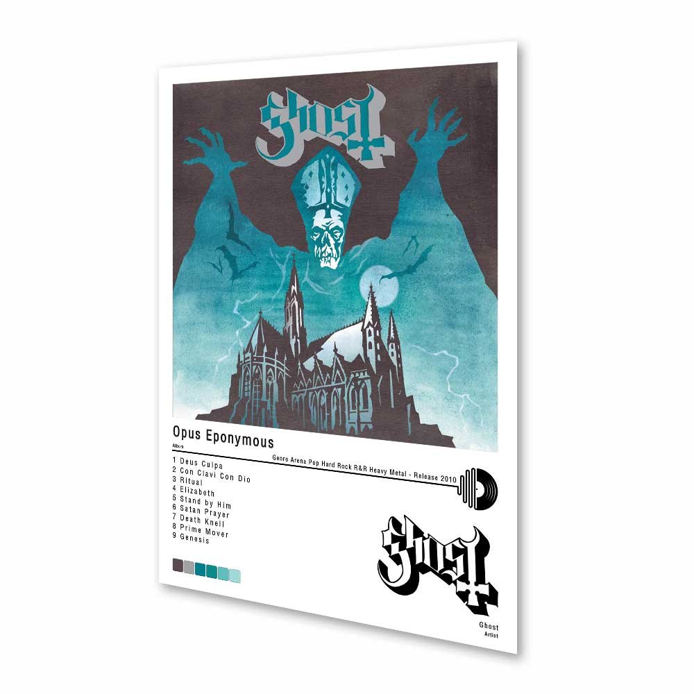 Póster - Ghost - Opus Eponymous - 2010